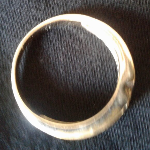 Diamonds International Men's White & Yellow Gold Diamond Ring Size 10.5 - Picture 2 of 4